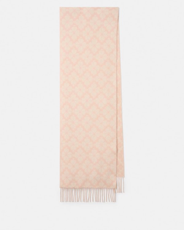 Kate Spade Spade Flower Cashmere Scarf