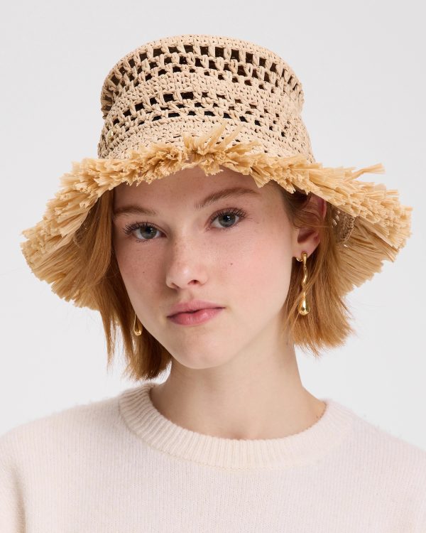 Kate Spade Fringe Spade Cloche