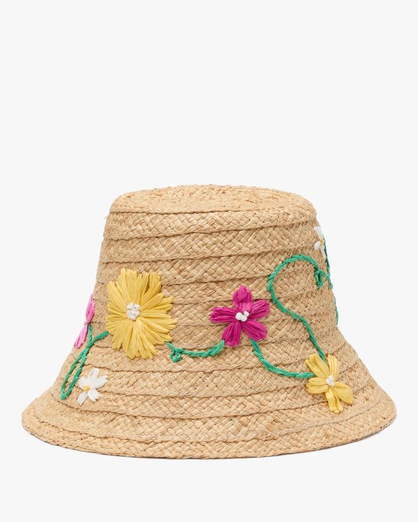 Kate Spade Floral Embroidered Sunhat