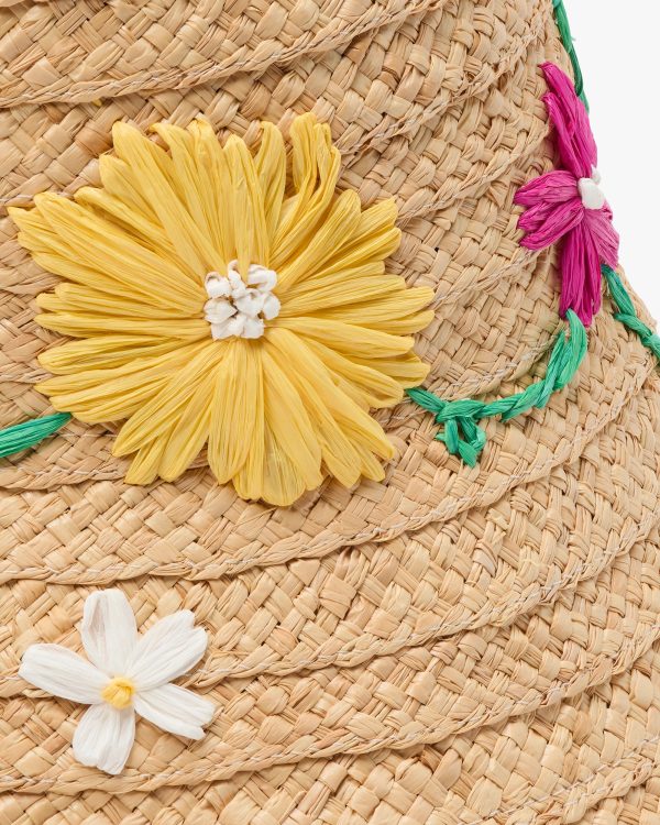Kate Spade Floral Embroidered Sunhat