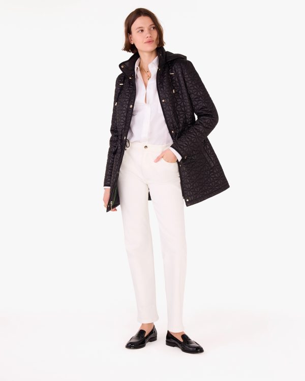 Kate Spade Quilted Spade Coat