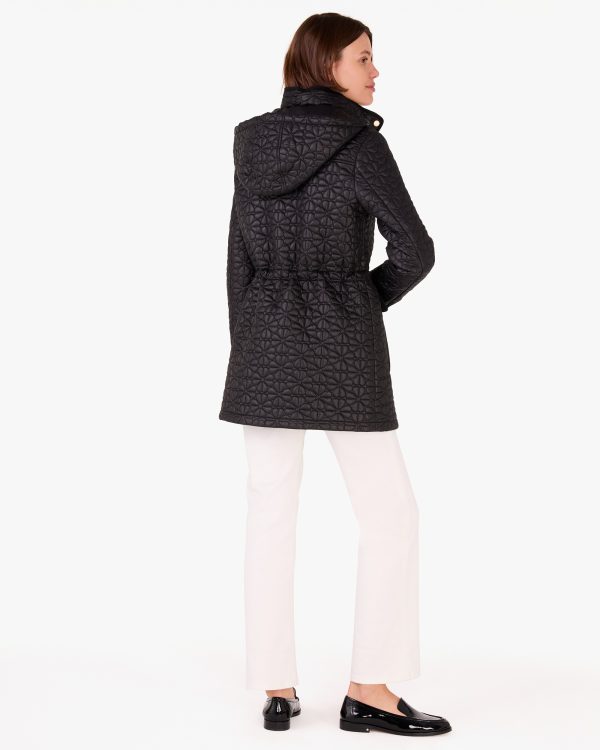 Kate Spade Quilted Spade Coat