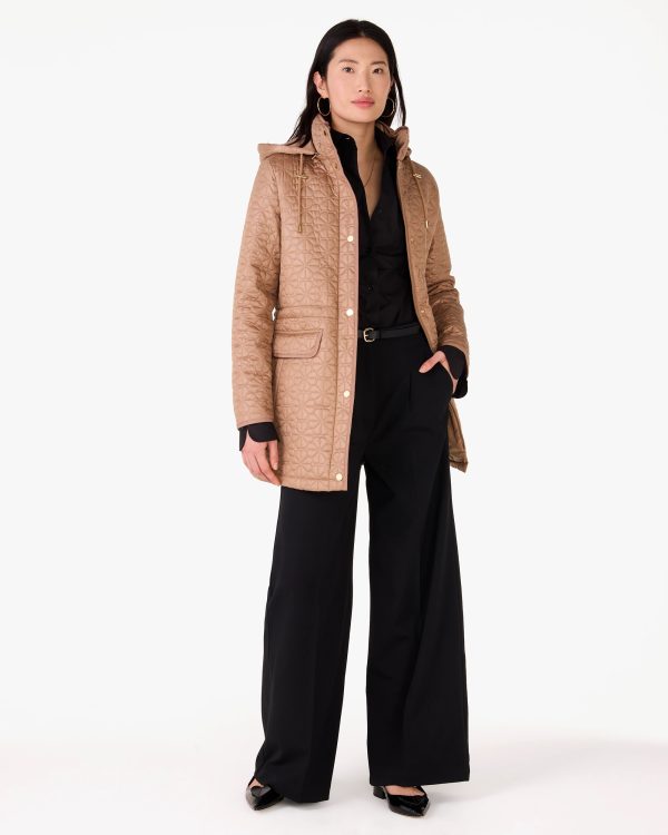 Kate Spade Quilted Spade Coat