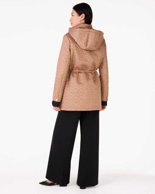 Kate Spade Quilted Spade Coat