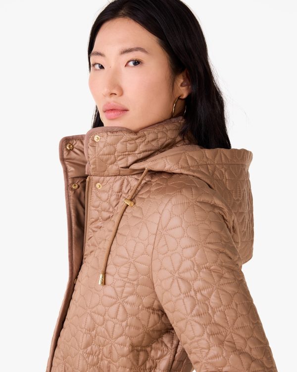 Kate Spade Quilted Spade Coat