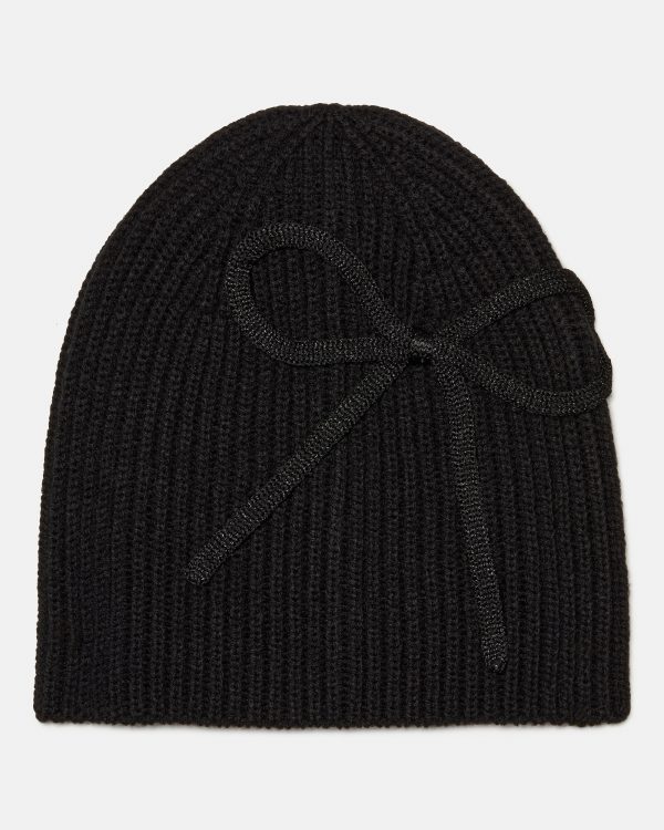 Kate Spade Bow Applique Beanie
