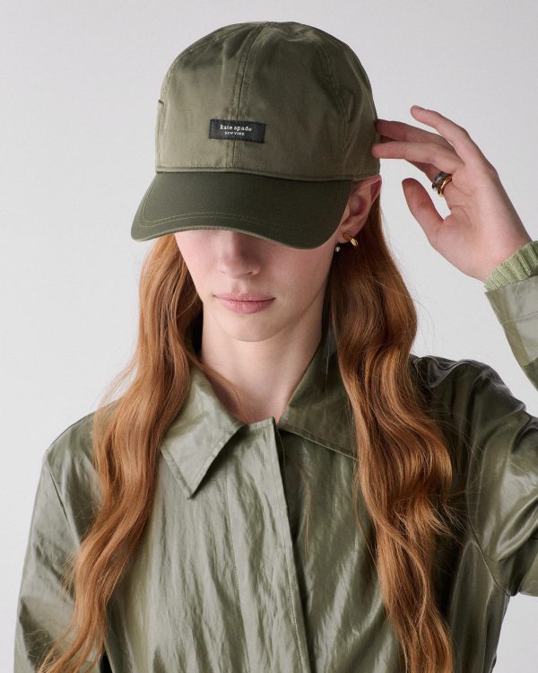 Kate Spade Sam Label Pocket Baseball Cap