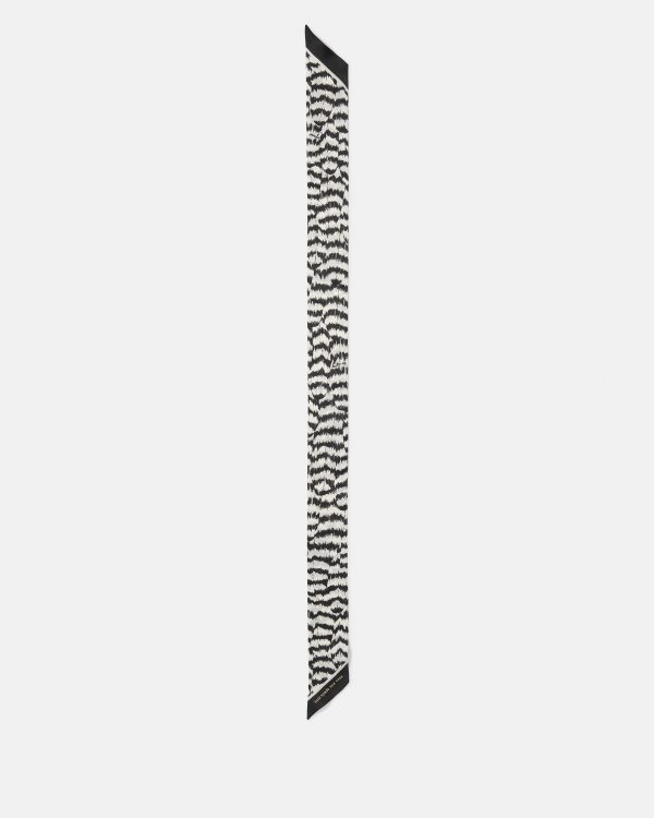 Kate Spade Modern Feathers Silk Skinny