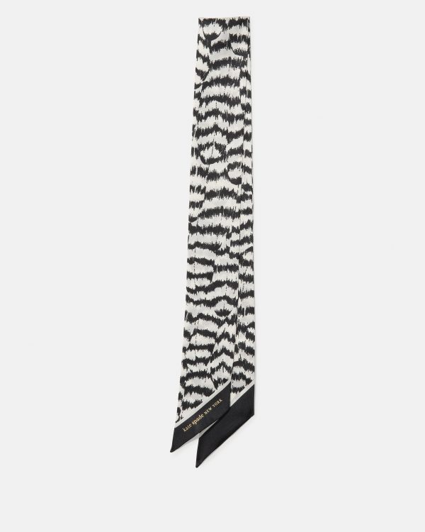 Kate Spade Modern Feathers Silk Skinny
