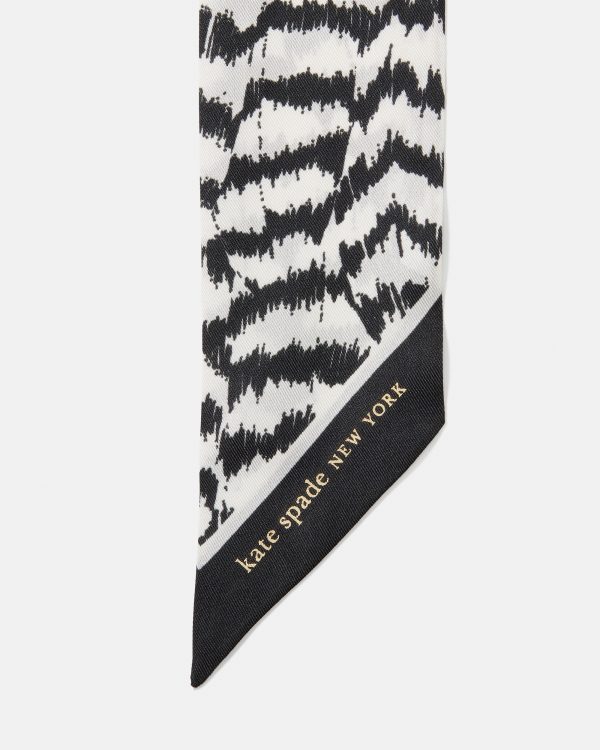 Kate Spade Modern Feathers Silk Skinny