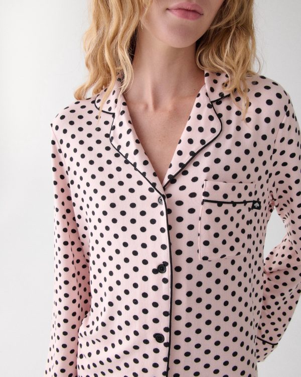 Kate Spade Lady Dot Long Pajama