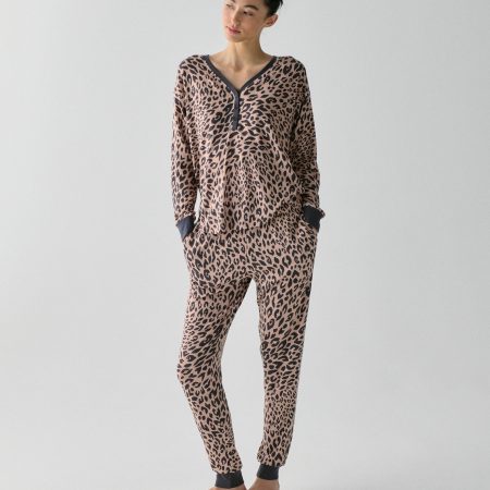 Brown Animal Print