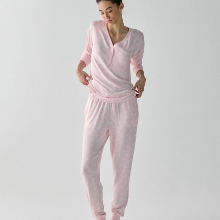 Pink / White