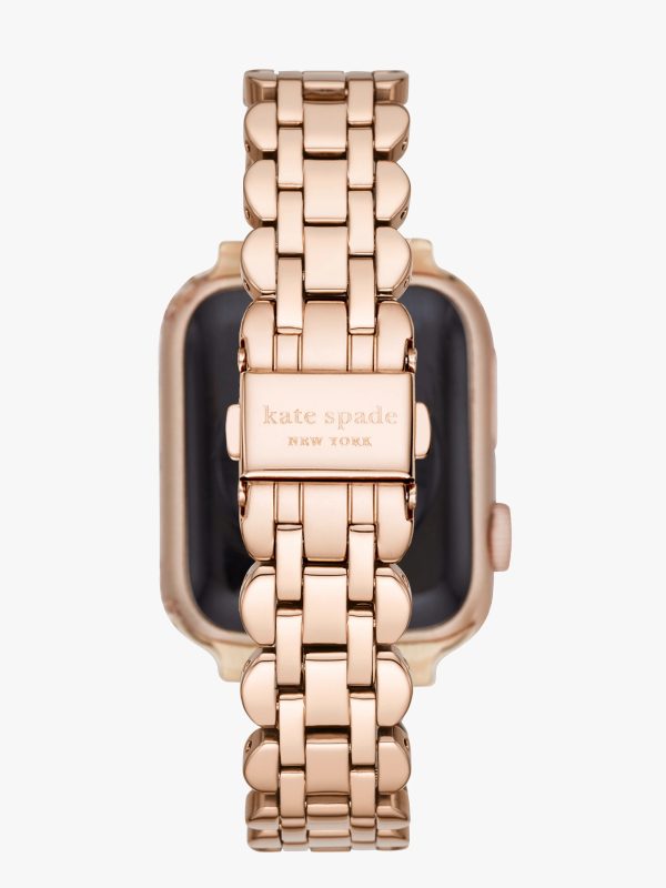Kate Spade Scallop Link Stainless Steel Bracelet 38/40mm Band For Apple Watch®