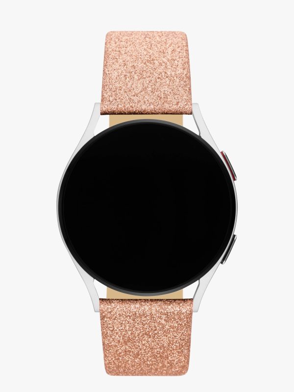 Kate Spade Rose Gold Glitter Leather 38/40mm Band For Apple Watch®