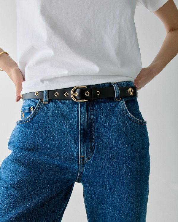 Kate Spade Spade Flower Eyelet Belt