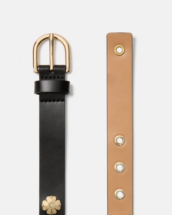 Kate Spade Spade Flower Eyelet Belt