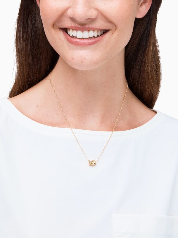 Kate Spade Sailor's Knot Mini Pendant Necklace