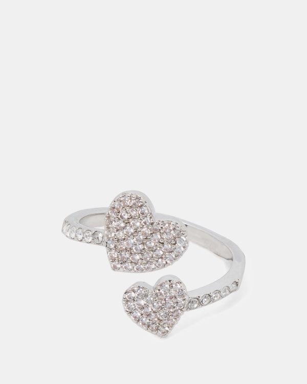 Kate Spade Yours Truly Pave Heart Ring
