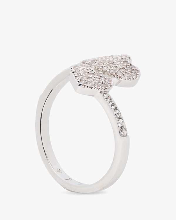 Kate Spade Yours Truly Pave Heart Ring