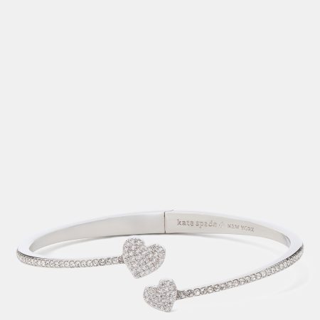 Kate Spade Yours Truly Pave Open Hinge Cuff