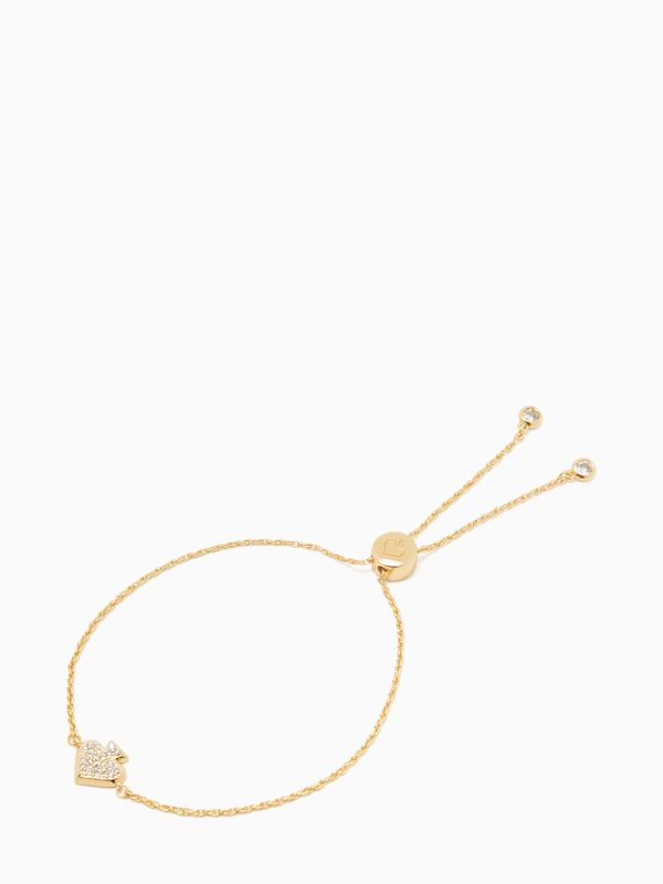 Kate Spade Everyday Spade Pave Slider Bracelet