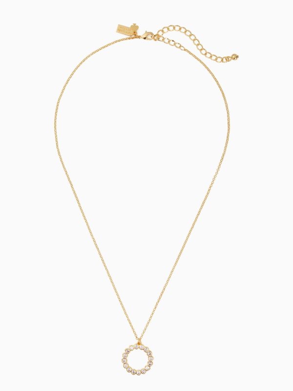 Kate Spade Full Circle Mini Pendant Necklace