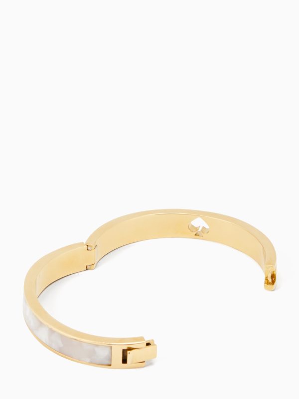 Kate Spade Hole Punch Spade Hinge Bangle