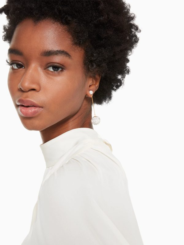 Kate Spade Razzle Dazzle Linear Earrings