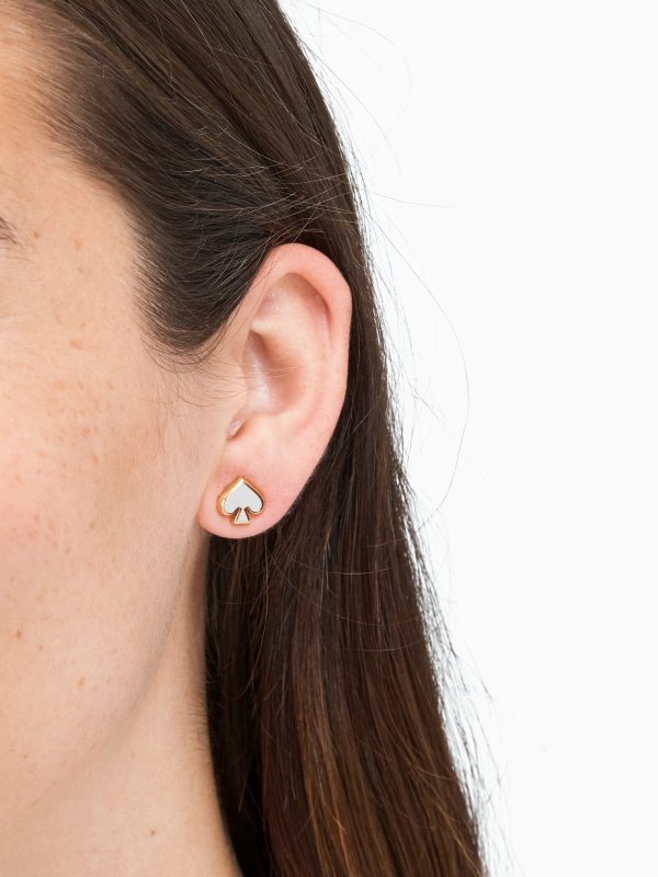 Kate Spade Everyday Spade Enamel Studs