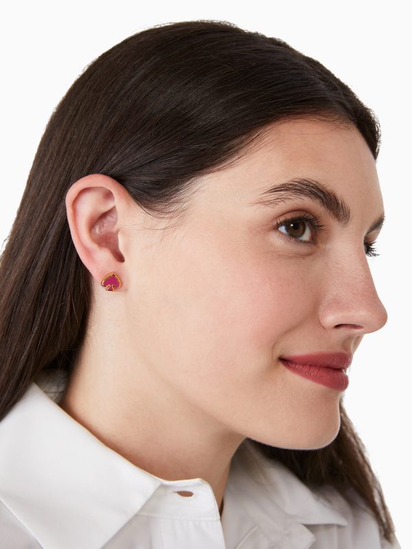 Kate Spade Everyday Spade Enamel Studs