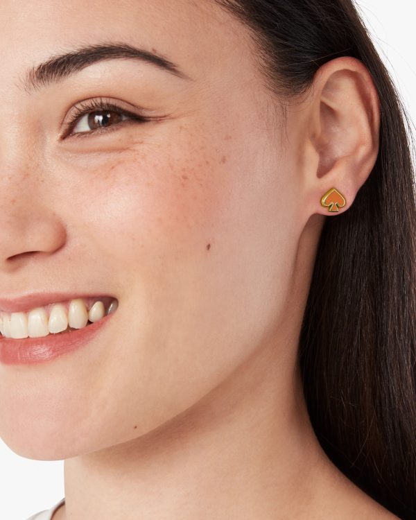 Kate Spade Everyday Spade Enamel Studs