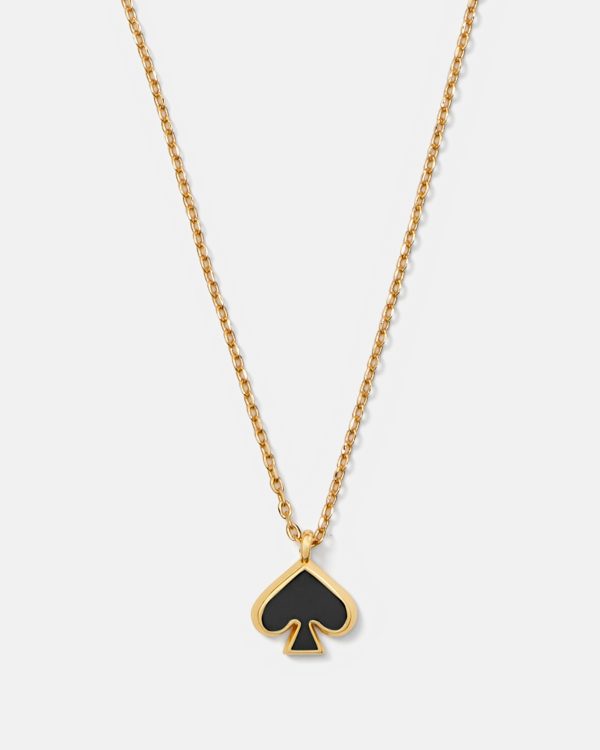 Kate Spade Everyday Spade Enamel Mini Pendant
