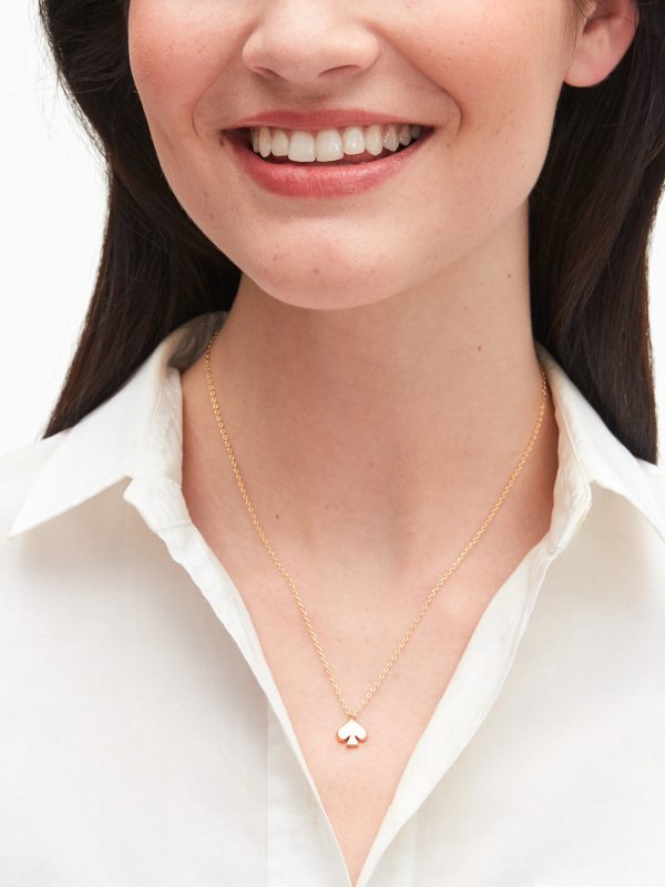 Kate Spade Everyday Spade Enamel Mini Pendant