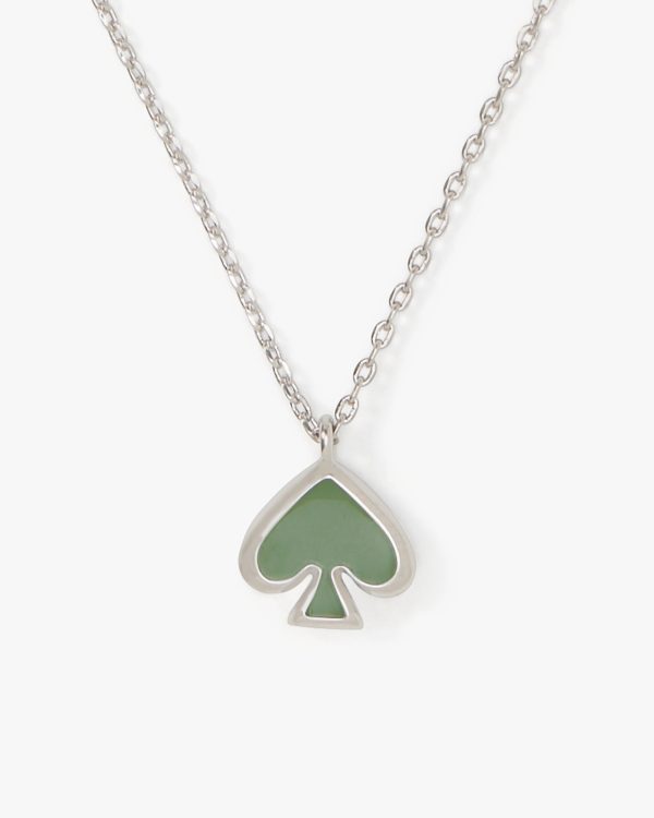 Kate Spade Everyday Spade Enamel Mini Pendant