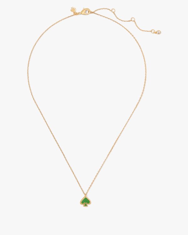 Kate Spade Everyday Spade Enamel Mini Pendant