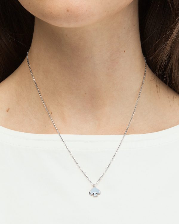 Kate Spade Everyday Spade Enamel Mini Pendant