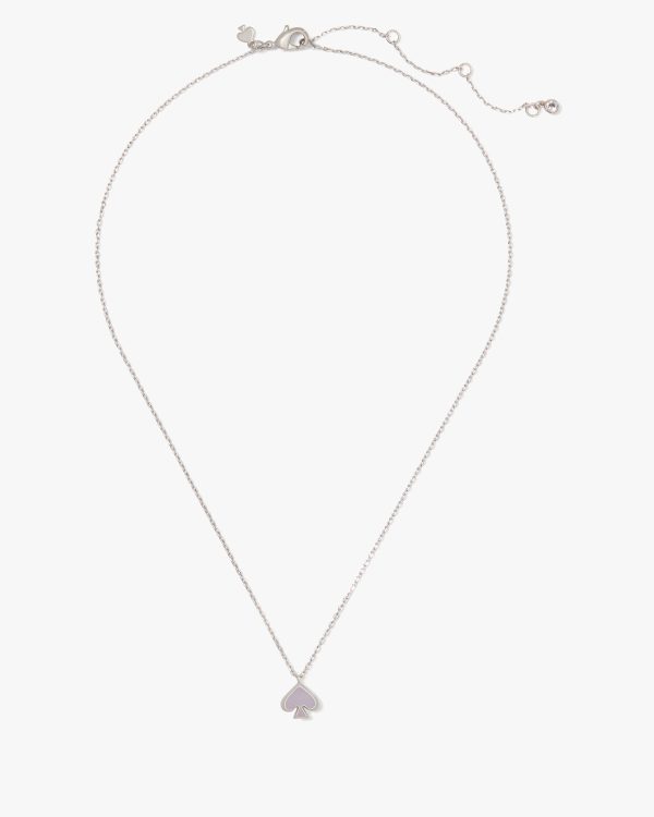 Kate Spade Everyday Spade Enamel Mini Pendant