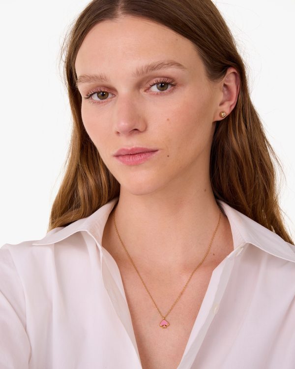 Kate Spade Everyday Spade Enamel Mini Pendant