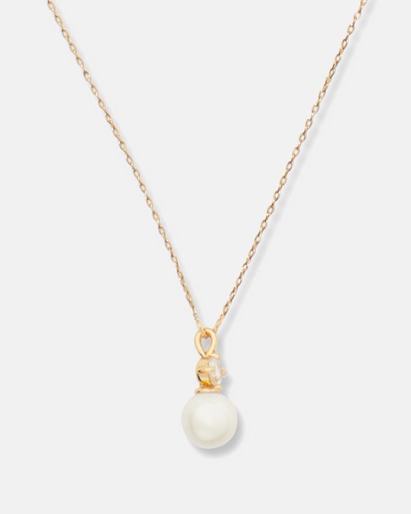 Kate Spade Pearls Of Wisdom Mini Pendant Necklace