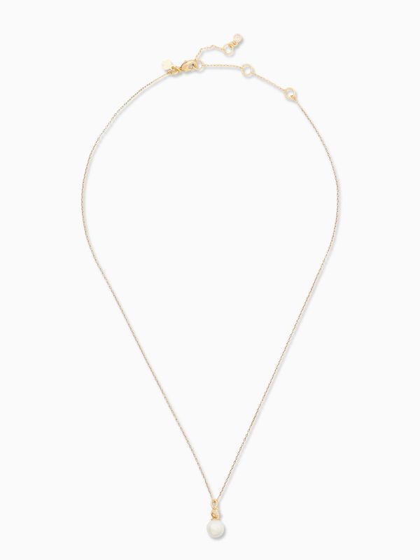 Kate Spade Pearls Of Wisdom Mini Pendant Necklace
