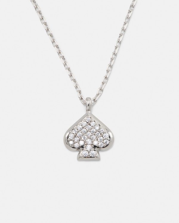 Kate Spade Everyday Spade Pave Mini Pendant