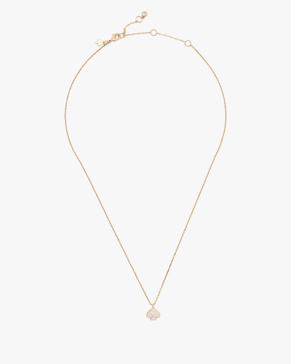 Kate Spade Everyday Spade Pave Mini Pendant