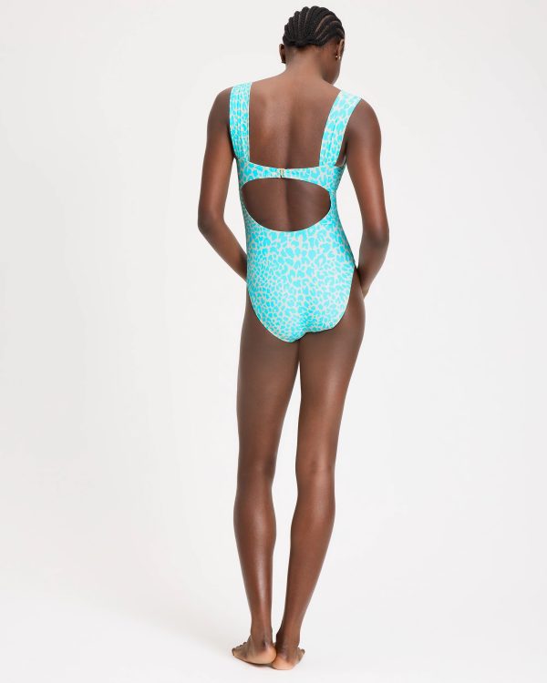 Kate Spade Regal Leopard One-piece Swimsuit