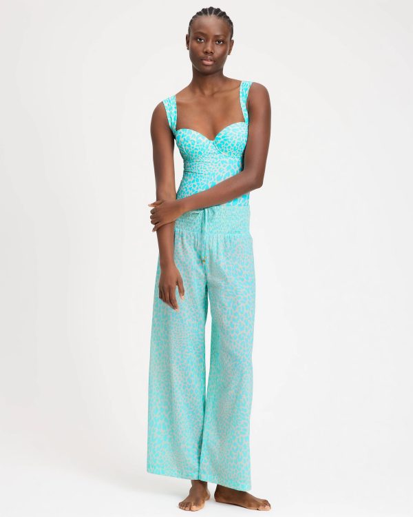 Kate Spade Regal Leopard One-piece Swimsuit