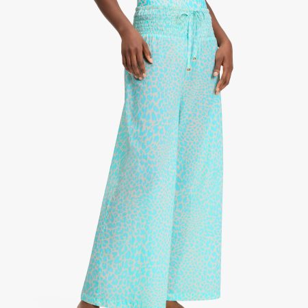 Kate Spade Regal Leopard Cover-up Pants