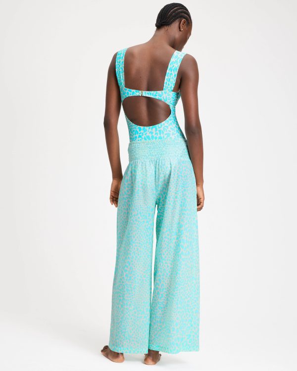 Kate Spade Regal Leopard Cover-up Pants