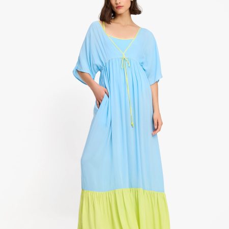 Kate Spade Colorblock Midi Cover Up Dress