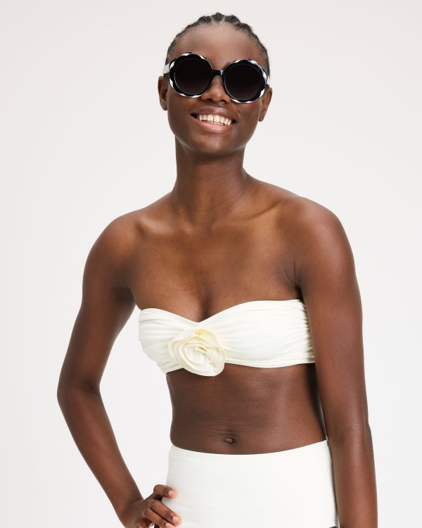 Kate Spade Rosette Bandeau Top
