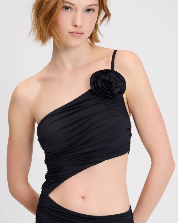 Kate Spade Rose One Shoulder One Piece